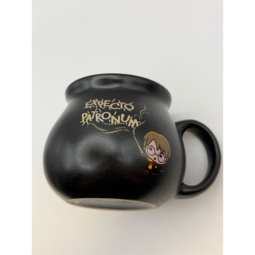 Harry Potter Expecto Patronum Cauldron Mug Modern Gourmet Foods Black Stoneware